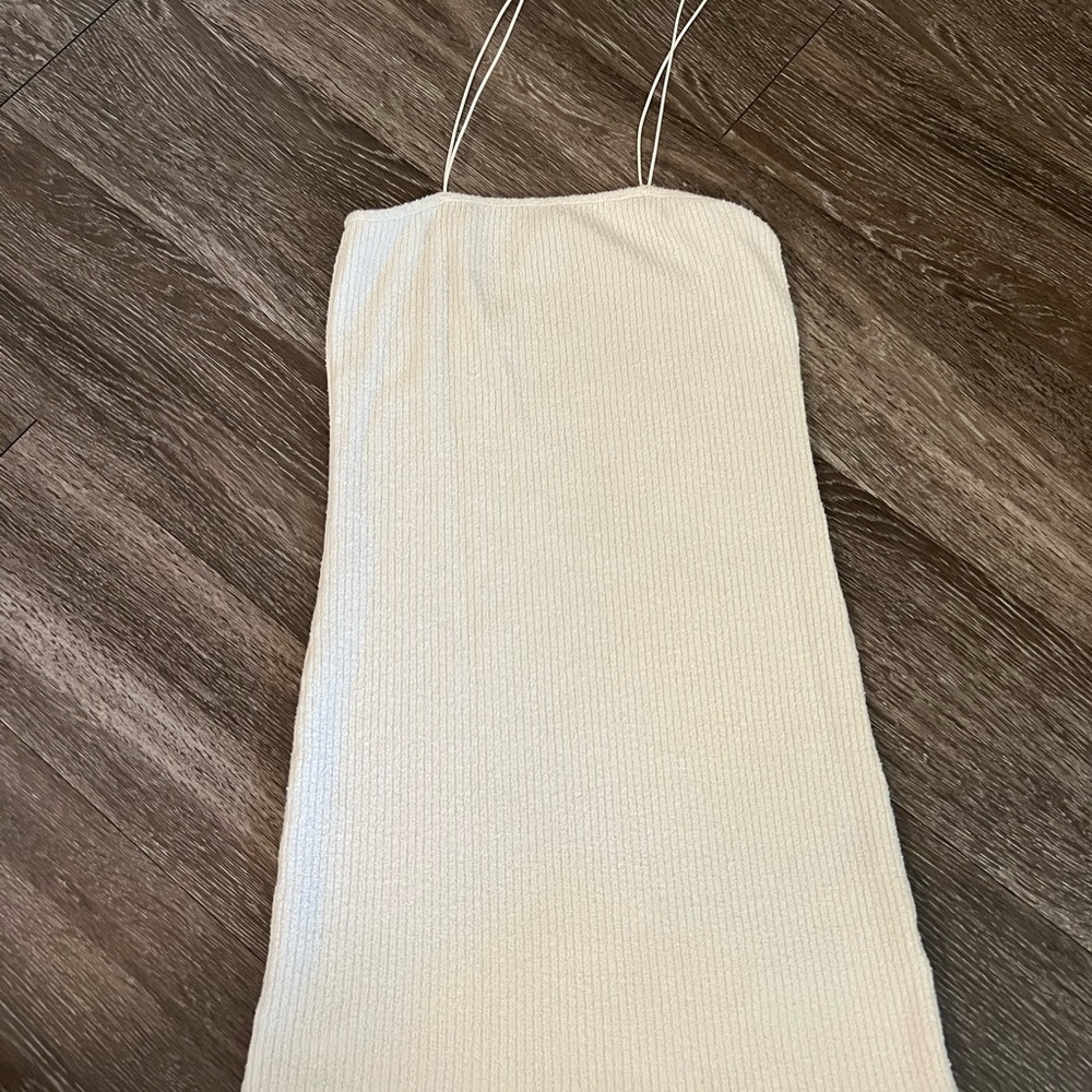Top shop White Ribbed Dress